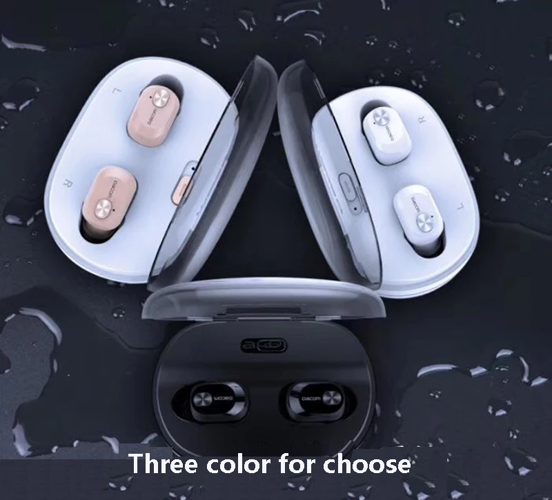 Dacom K6H Pro СПЦ туры беспроводные наушники Bluetooth BT5.0 мини крючок для сережки наушники с 1100 мАч коробка спортивные наушники