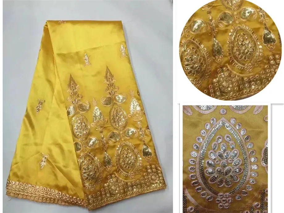 Горячая Распродажа нигерийские Свадебные кружева высокого качества 100% хлопок