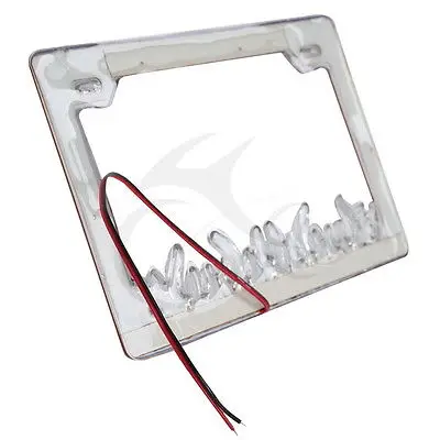 12 В 3 Вт Водонепроницаемые Яркие светодиодсветодиодный рамки для номерного знака