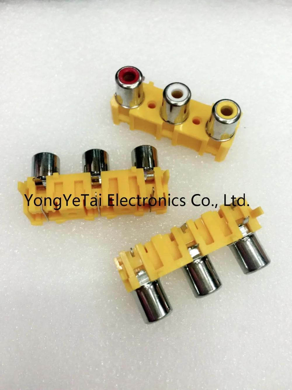 YYT 10 шт. RCA разъем мама 3 AV &quotтюльпан&quot аудио jack отверстия AV3 8.4 15|socket 939 motherboard