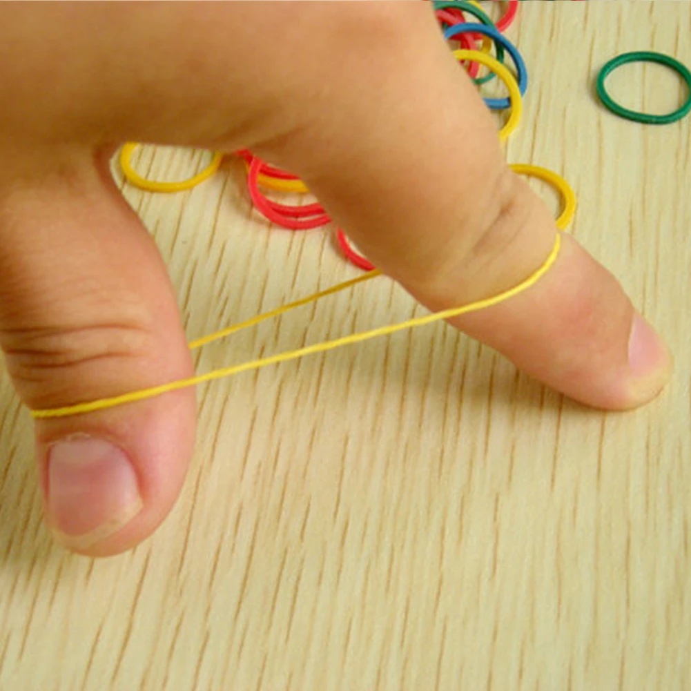 100 шт./пакет красочный уход за собаками высокоэластичная резинка завязки для