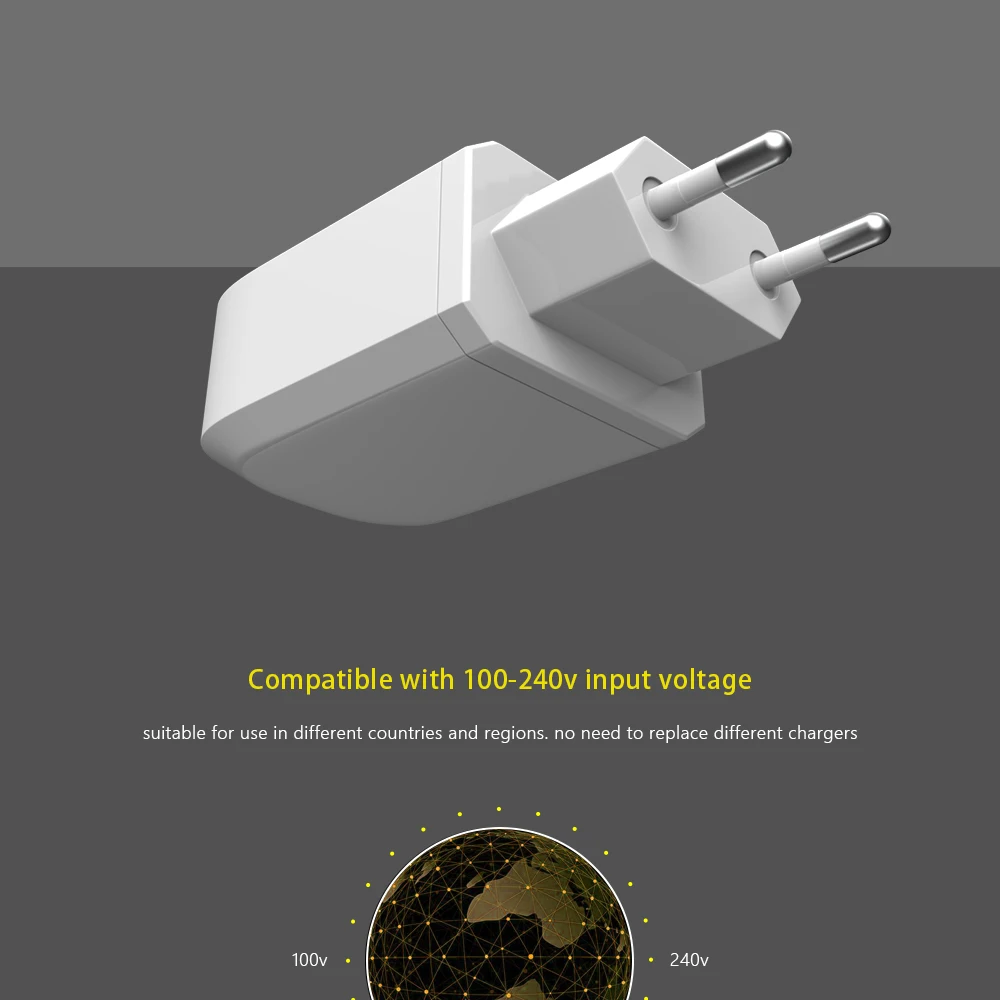 CBAOOO USB Зарядное устройство 2-Порты и разъёмы USB Wall Зарядное устройство ЕС штекер USB ЗУ для мобильного телефона быстрой зарядки стены Зарядное устройство для iPhone 6 samsung