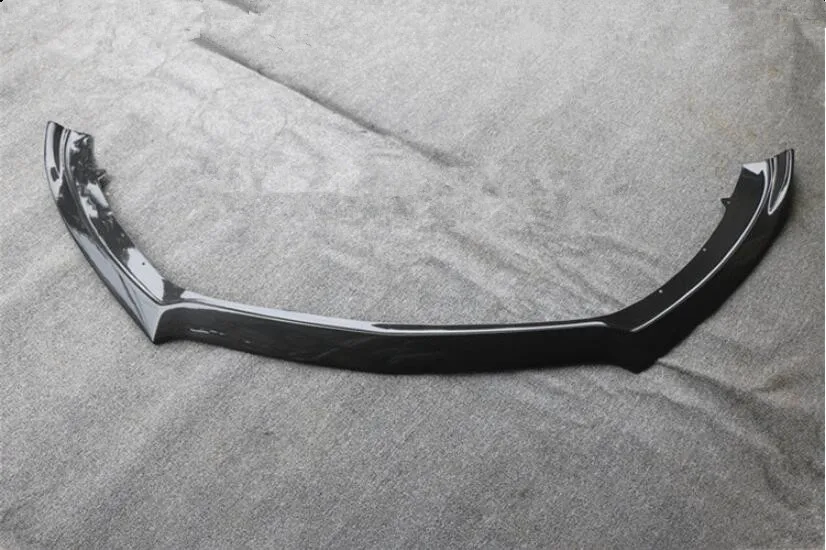 Carbon Fiber JIOYNG спойлер переднего бампера из углеродного волокна для автомобиля, автомобильный диффузор переднего бампера для Ford Mustang - Цвет: Carbon Fiber