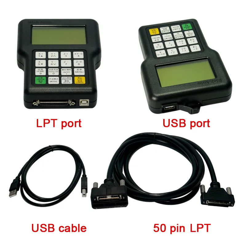3 осевой контроллер RichAuto DSP A11 CNC A11S A11E для станка с ЧПУ лучше чем 0501|Контроллер ЧПУ|