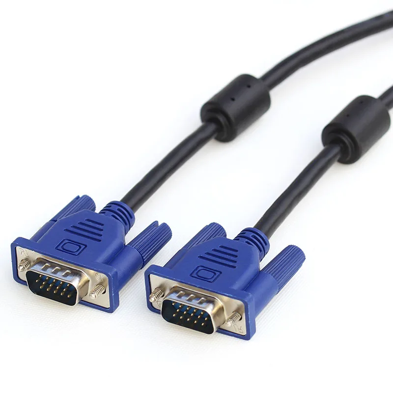 15Pin VGA Male для компьютеров и мониторов с портами 0 5 м 1 3 + 6|d-sub vga|vga malevga male to |