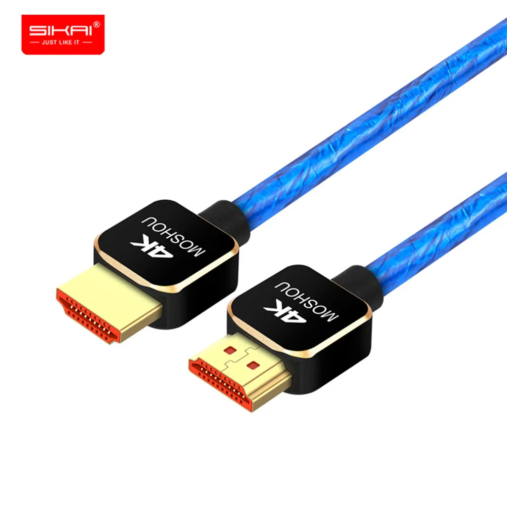 MOSHOU Профессиональный in Enthusiast HDMI 2 0 кабель 4K @ 60Hz 18Gbs высокое качество