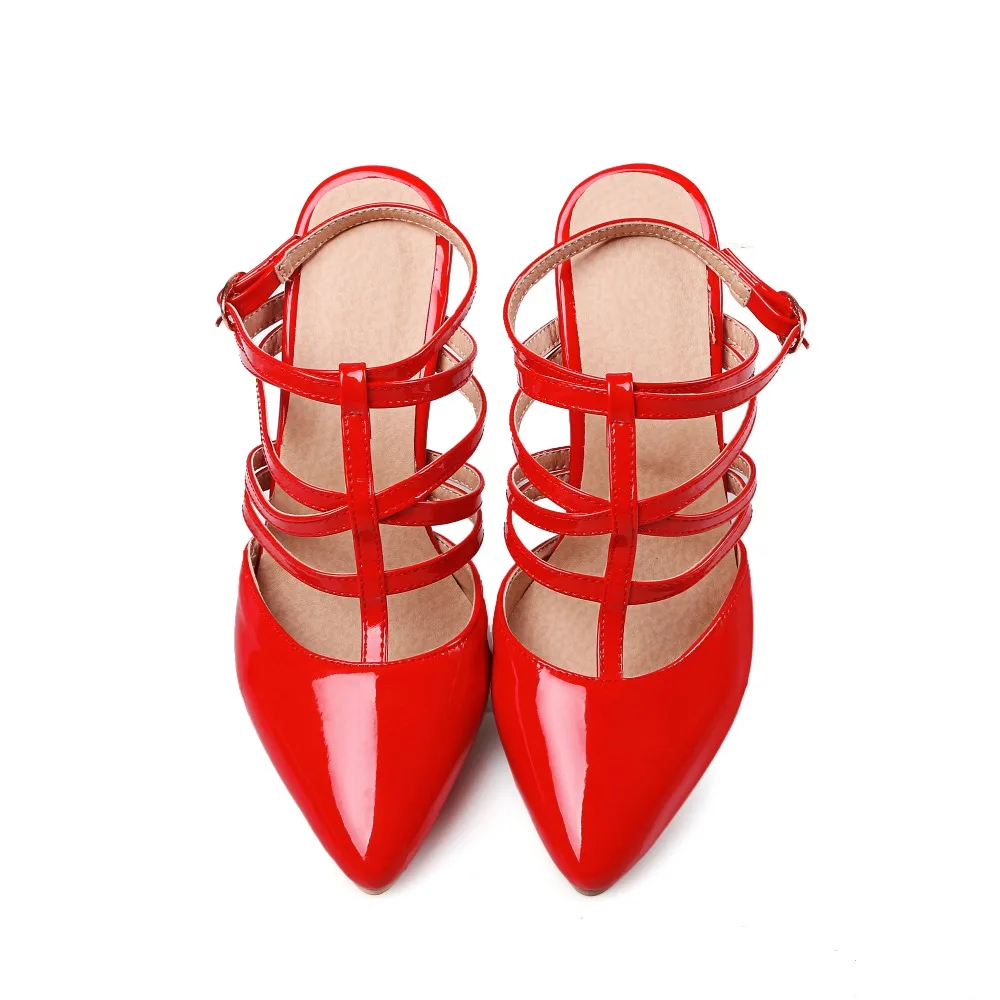 Sexy fashion Ladies Shoes Big Plus Size 30-48 Women Sandals 2017 Platform Sapato Feminino Summer Style high heel 10-6 | Обувь