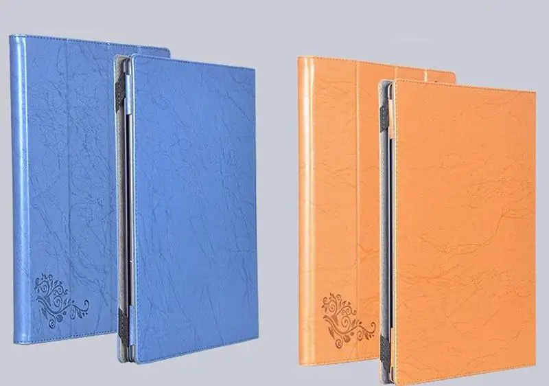 Роскошный чехол из искусственной кожи с цветочным принтом для планшета Lenovo Yoga A12