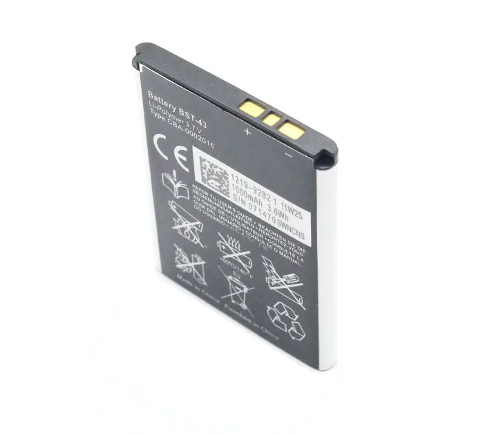 5pcs/lot 1000mAh BST-43 / BST43 Replacement Battery For WT13I U100 U100i J10 J20 J108 J108i S001 CK13I T715 Yari Hazel X2a | Мобильные