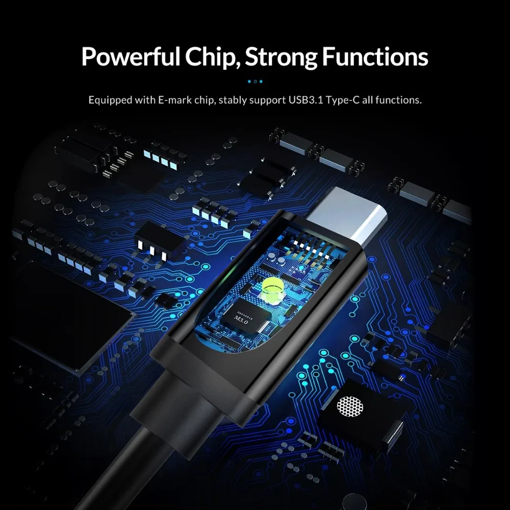 Кабель ORICO Gen2 USB 3 1 type C-type C для MacBook Pro быстрая зарядка кабель быстрой зарядки samsung S10