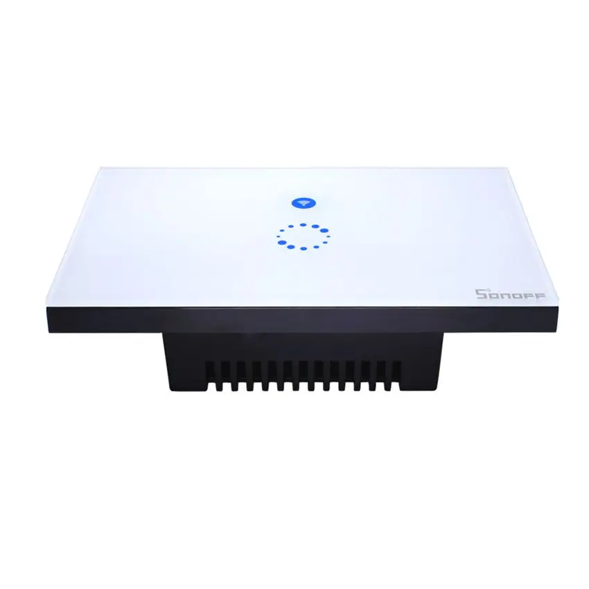 США/ЕС ITEAD sonoff touch WI-FI переключатель Роскошный Кристалл Стекло плиты сенсорный Беспроводной синхронизации приложение переключатель Дистанционное управление через приложение ewelink