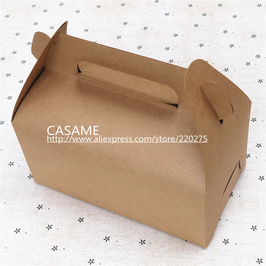 [10 шт.] большая и маленькая портативная коробка для десертов west point mousse упаковка