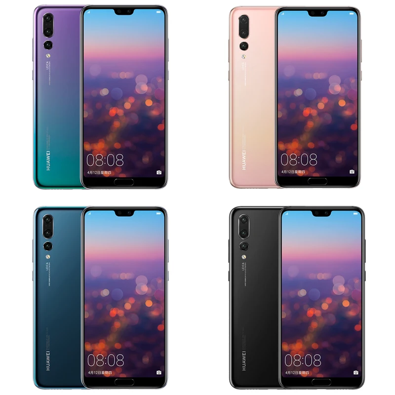 В наличии huawei P20 Pro 6 ГБ 128 полный LTE Band смартфон 40MP тройной камеры заднего вида 1 &quotполный экран NFC Android 8