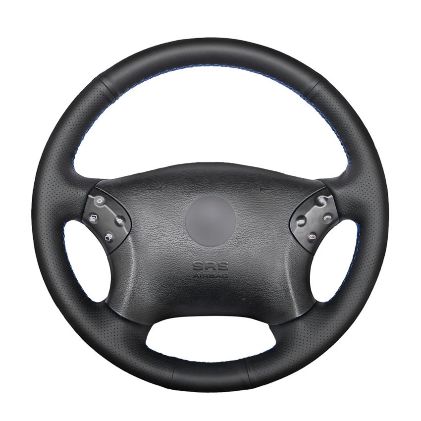 Искусственная кожа ПУ черный цвет ручная работа для Mercedes Benz W203 C-Class 2001-2003 2004 2005 2006 |