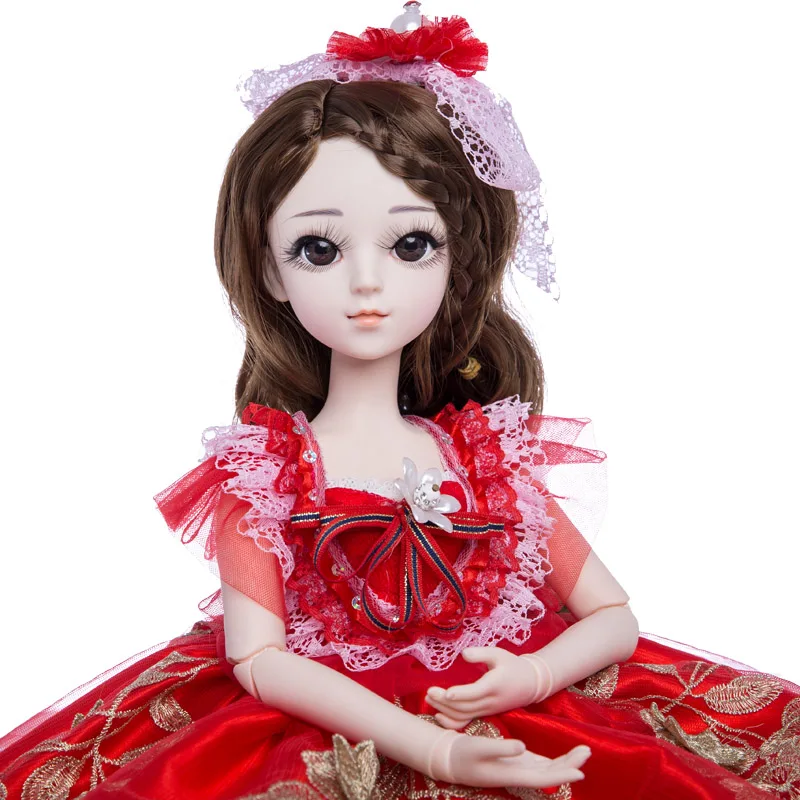 Принцесса Анна bjd кукла 1/3 60 см sd Набор Кукол DIY коллекция девушка подарок для