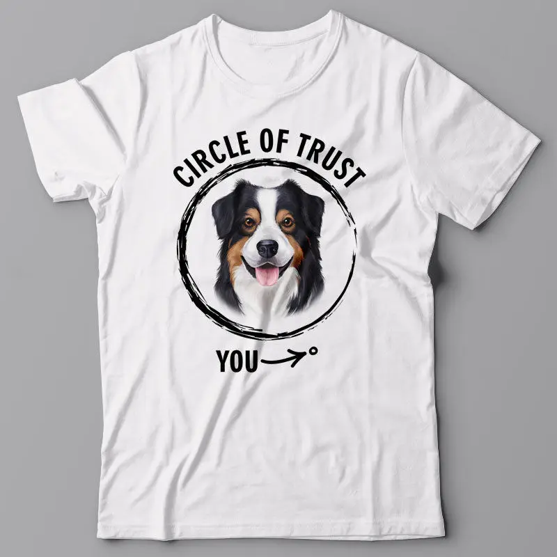 Забавные повседневные футболки с короткими рукавами крутая футболка Circle Of Trust