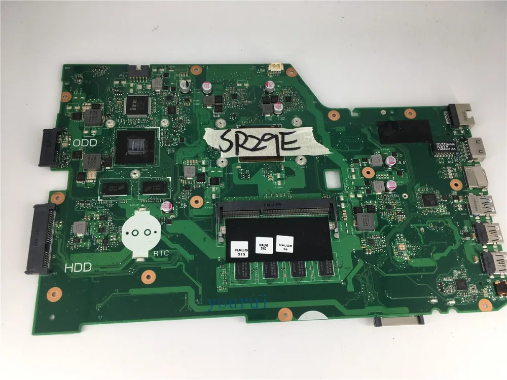 Yourui 4 Гб Оперативная память N3700 Процессор DDR3L Материнская плата Asus X751S X751SJ X751SV Материнская плата ноутбука X751SA материнская плата с 840 2 Гб VGA