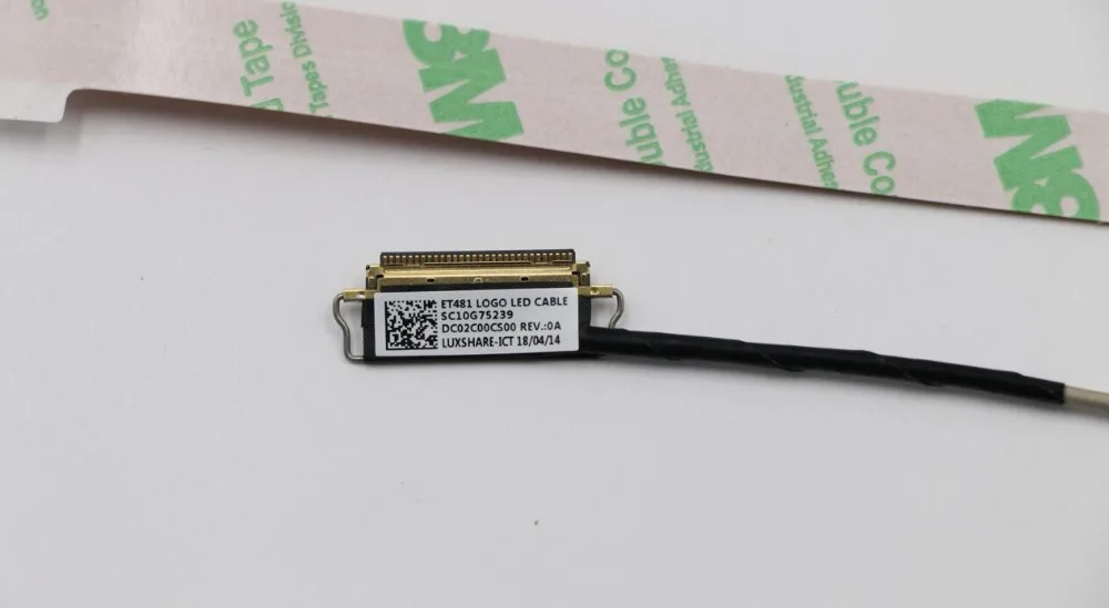 Новый светодиодный кабель с логотипом для Lenovo thinkpad T480S 01YT314 01YT315|Компьютерные