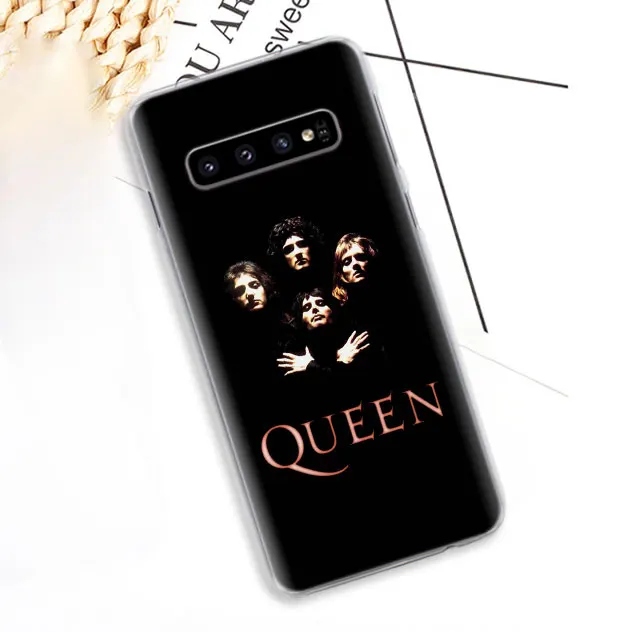 01 Чехол для телефона Freddie Mercury Band queen s для samsung Galaxy S10e S10 Plus S8 S9 Plus S6 S7 Edge A40 A50 A70 M20 чехол - Цвет: 01