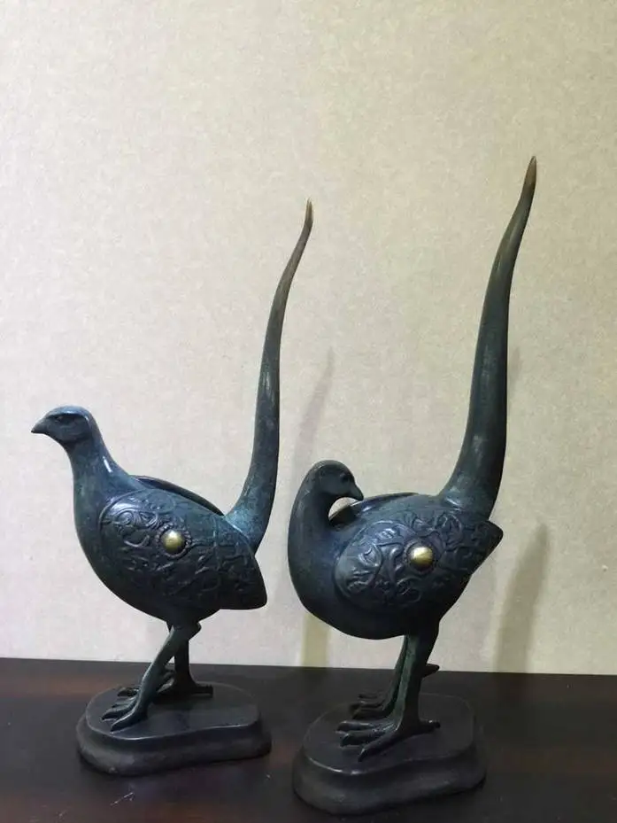 

Медная Прямая продажа медных поделок Kam bird (справа) от старой фабрики