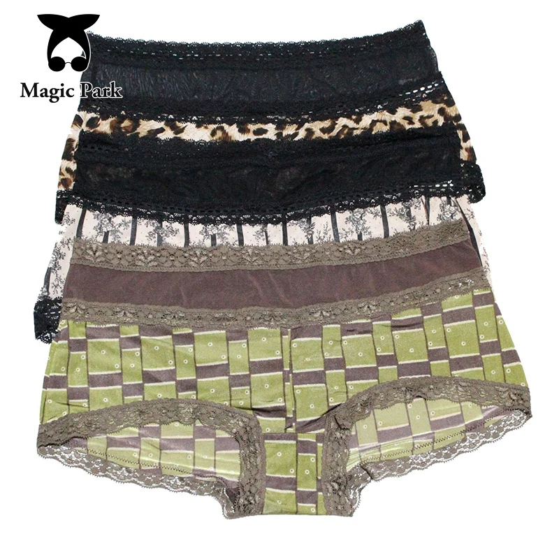 MagicPark женские трусики плюс размер сексуальное нижнее белье с низкой талией