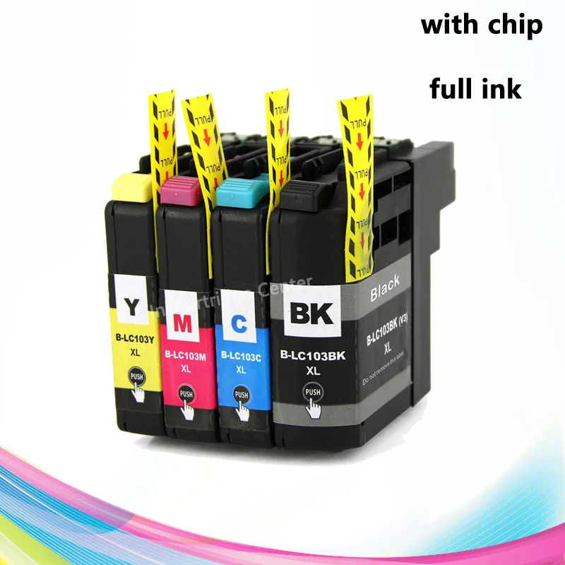 CISSPLAZA4x lc103 compatible ink cartridge for brother MFC-J4310DW J4410DW J4510DW J4610DW 4710DW J6520DW J6720DW J650DW J870DW |