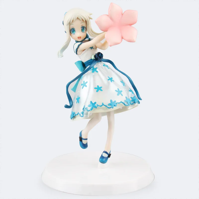 Новое поступление 1 шт. 18 см ПВХ Аниме фигурки Anohana Honma Meiko детство ver. Экшн
