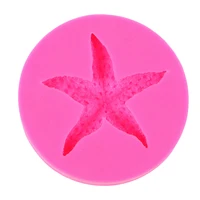 3d starfish chocolate cake decorating fondant silicone mold chocolate soap moulds