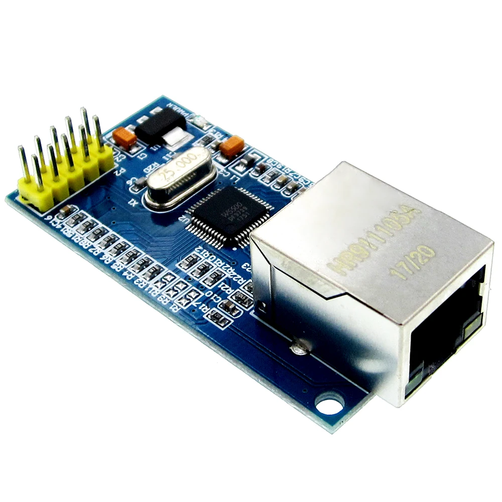 Сетевой модуль W5500 Ethernet, оборудование TCP / IP 51/STM32, программа микроконтроллера через W5100