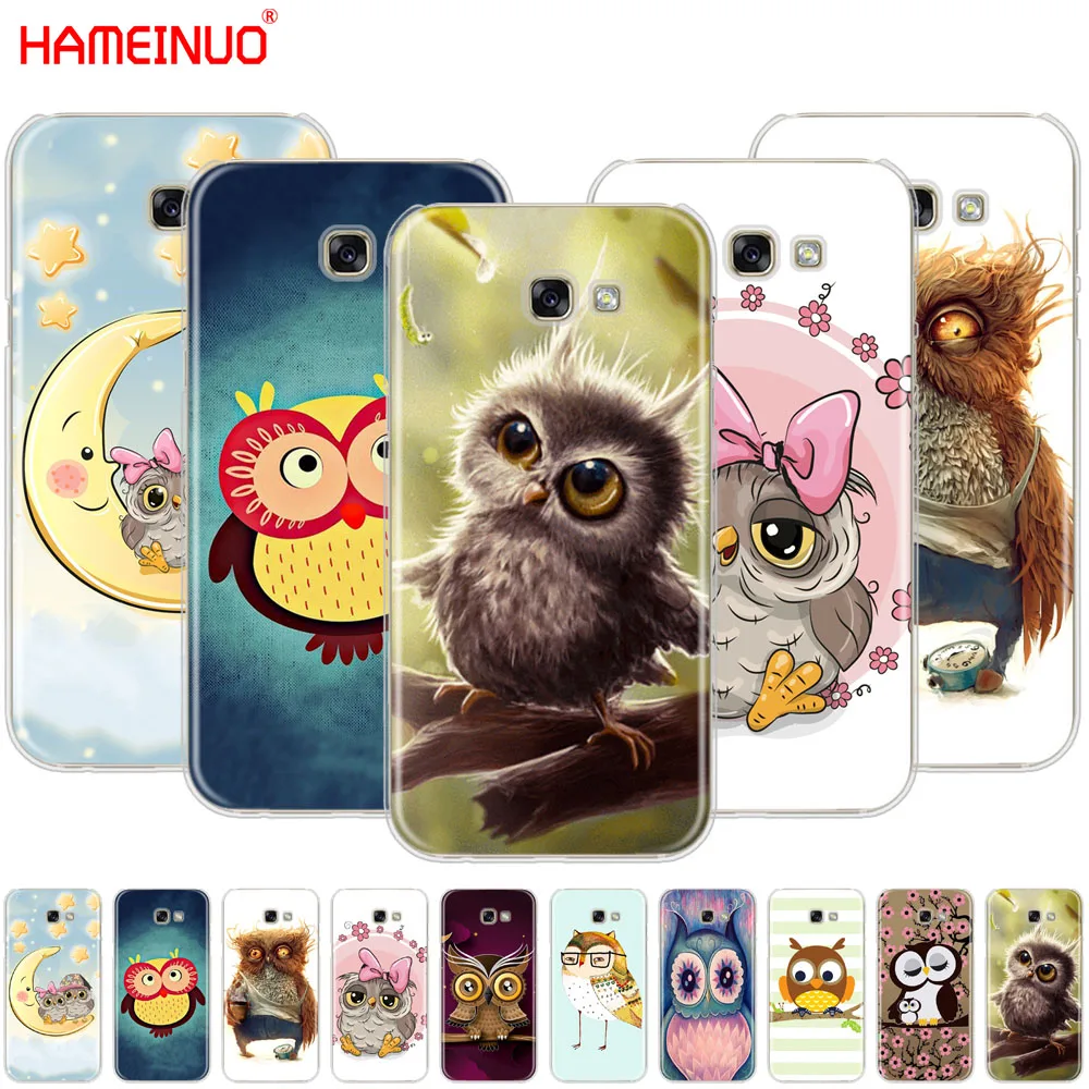 Чехол для телефона HAMEINUO с милым мультяшным рисунком совы цветной чехол Samsung Galaxy A3