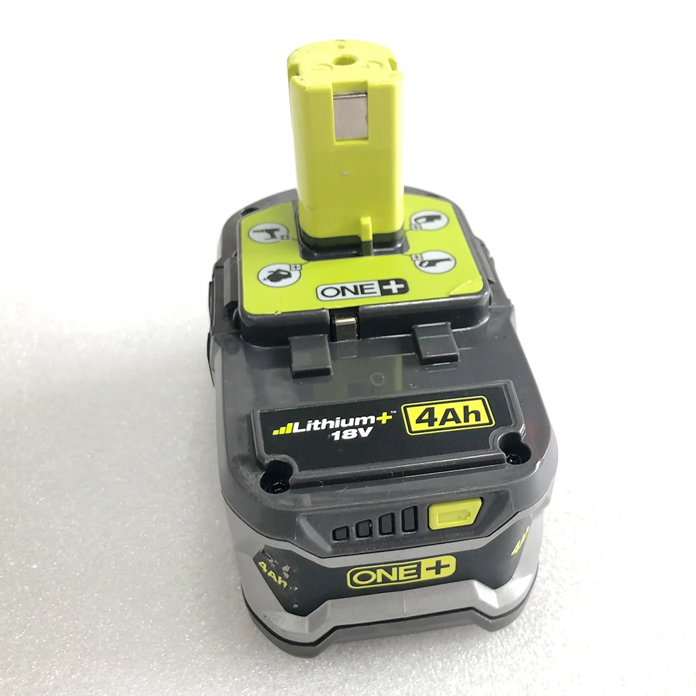 Б/у батарея для Ryobi P108 18 вольт V One Plus литий ионный аккумулятор высокой емкости