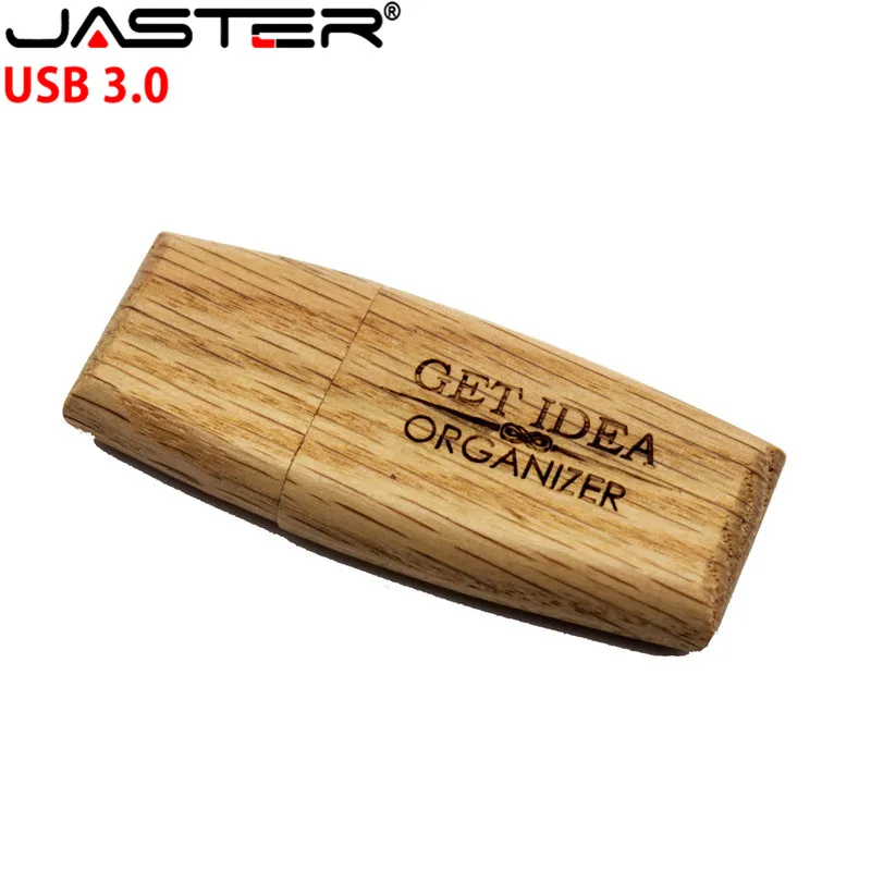 JASTER USB 2 0 cutomer логотип деревянный блок флешка Флешка 4 ГБ 8 16 32 64 Гб карта памяти usb