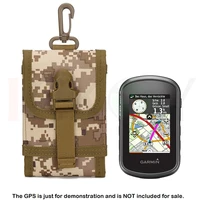 muti funtion military tactical pouch hanging bag protable protect case waterproof nylon for hiking gps garmin touch 25 35