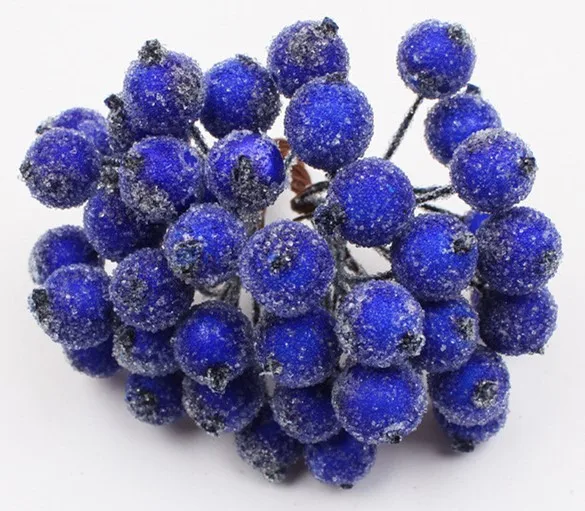 

Искусственные ягоды полиэстер 40 штук