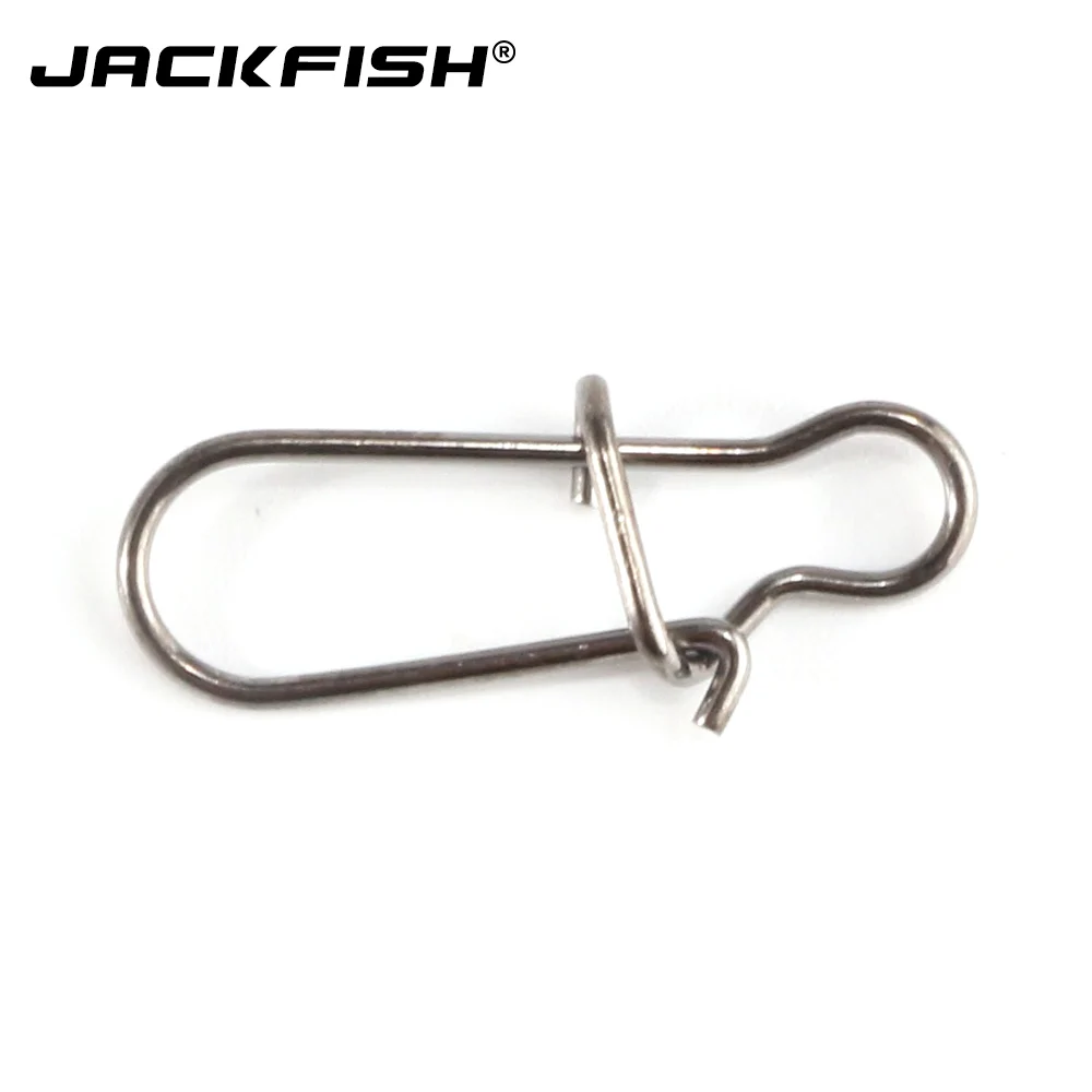 JACKFISH рыболовные аксессуары 100 шт./лот#000-#4 из нержавеющей стали подвижный баррель поворотный безопасности оснастки твердые кольца снасти