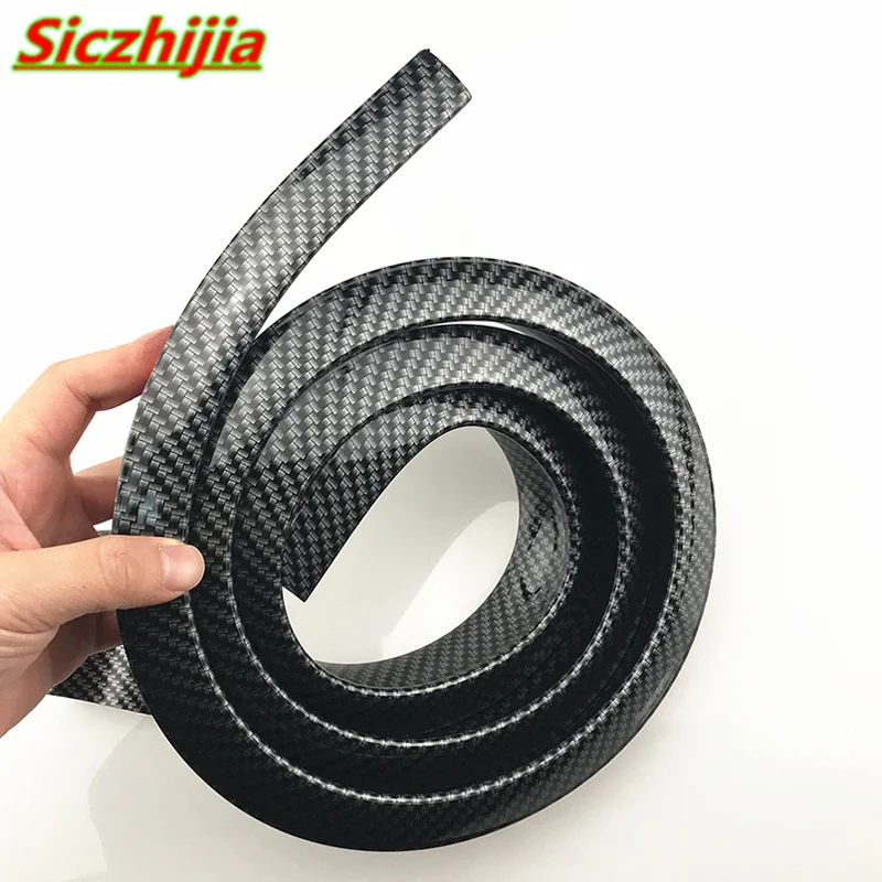 Автомобильный бампер из углеродного волокна резиновый задний спойлер для Porsche