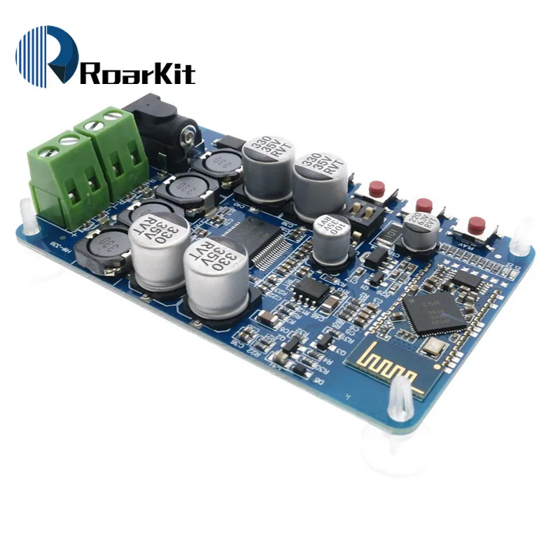 Беспроводной Bluetooth 4 0 аудио приемник цифрового TDA7492P 50 Вт + усилитель доска с best