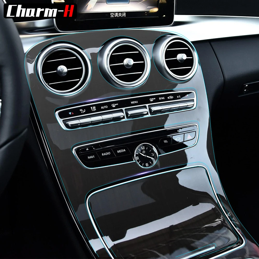 Автомобильный Стайлинг невидимая самовосстанавливающаяся пленка для Mercedes Benz C180