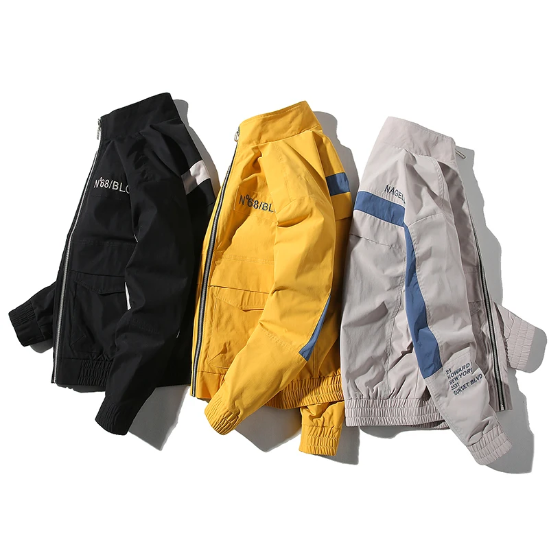 New 2020 Male Jackets OuterWear HIp Hop Men StreetWear Youth Fashion Coat Spring MOOWNUC Casual Tooling Jacket MWC Fit | Мужская одежда