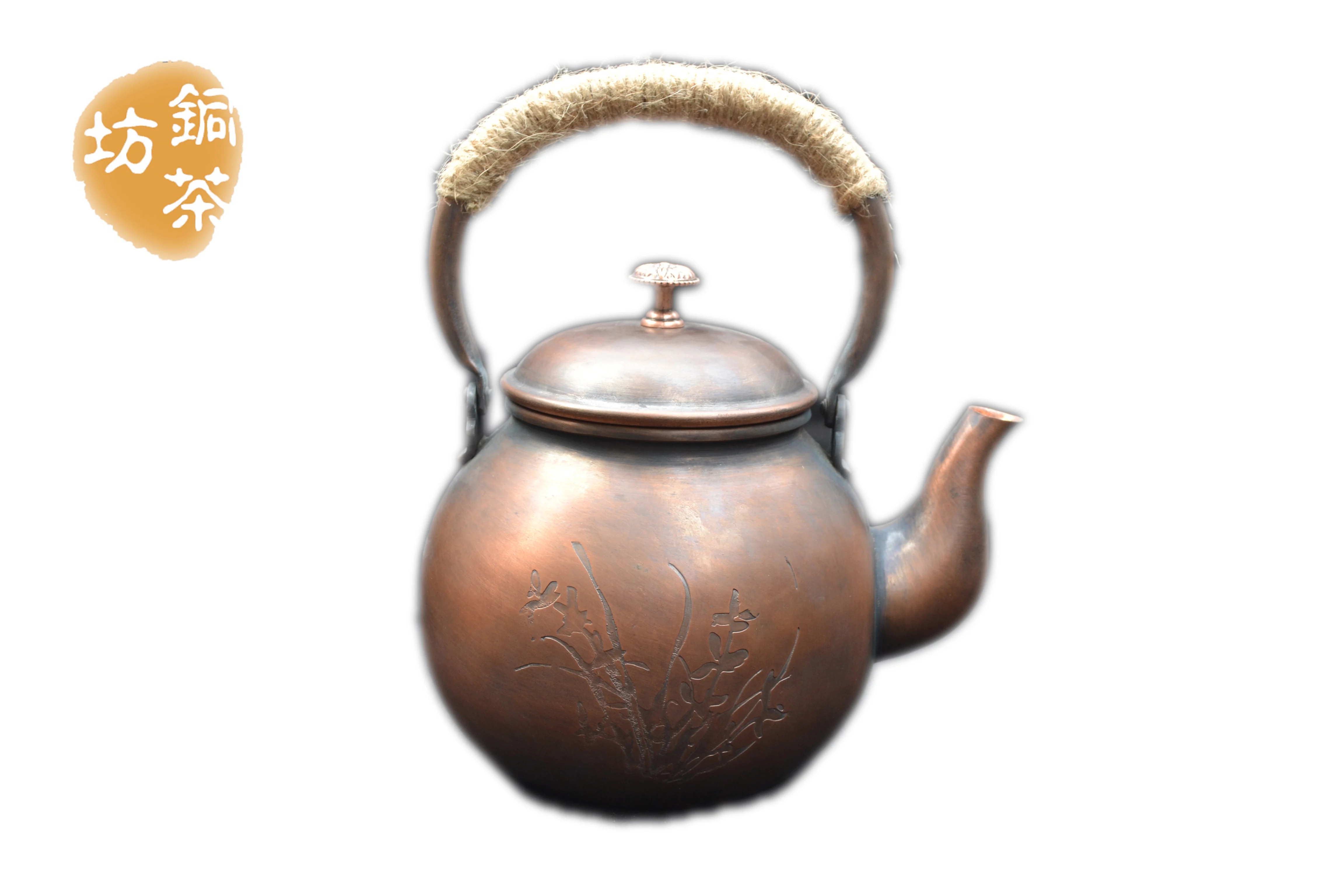 Медный чайник со свистком в японском стиле|whistling kettle|water kettlekettle 1l |