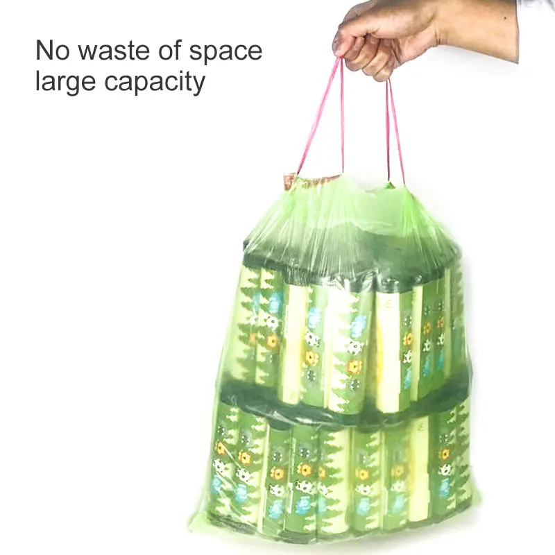 Мешки для мусора на шнурке тяжелые мешки кухни гостиной RT99|Мешки мусора| |