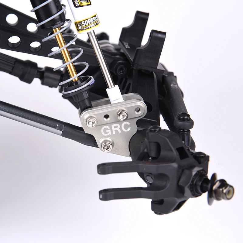 Металлический двойной амортизатор сиденье для стержня Ghost axle tie Axial 90018|pull rod|rc parts