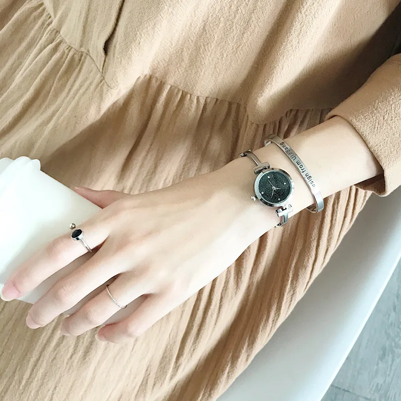 2019 Luxury Women Bracelet Watches Simple Quartz Watch Ladies Sturry Creative Female Bangle Casual Wristwatch reloj mujer | Наручные часы