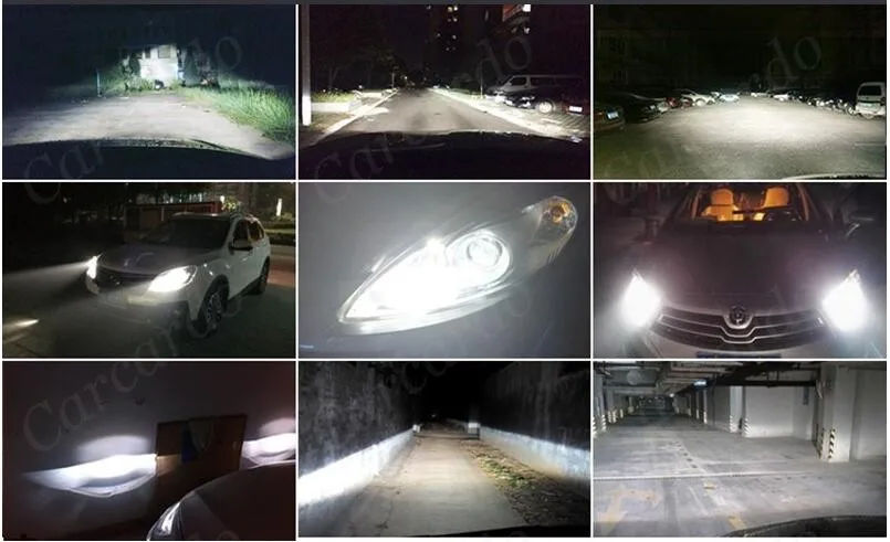 Фары ближнего и дальнего света фото Сверхъяркие Автомобильные фары 36 Вт 6000 лм, лампы головного света, дальний/бли