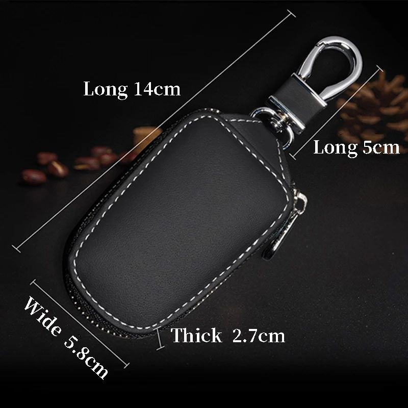 Кожаный чехол для автомобильных ключей первого слоя Suzuki Swift Bmw F10 X5 E70 E30 F20 E34 G30 E92 E91