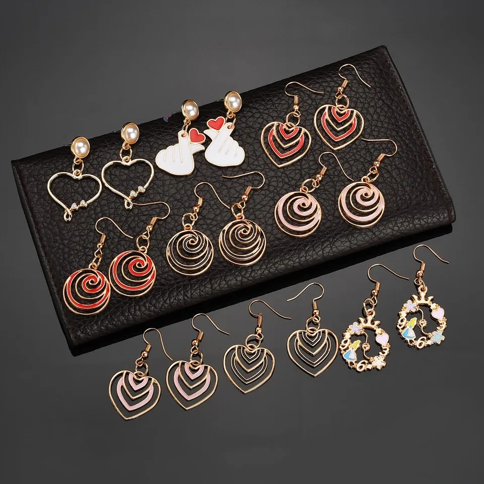 Популярные Модные ювелирные изделия полый венок для любви спиральный круг