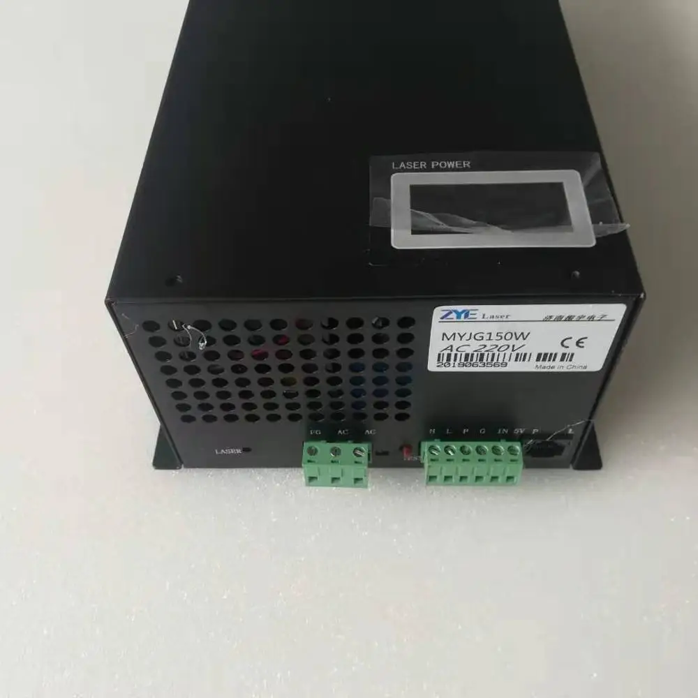 150 Вт источник питания co2 MYJG 150W с валютным дисплеем для лазерной трубки 130 Вт|co2 co2|co2