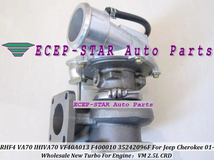 Бесплатная доставка RHF4 IHIVA70 F400010 VF40A013 35242096F VA70 турбинный Турбокомпрессор Для JEEP