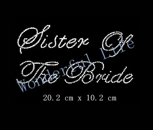 Бесплатная доставка Свадебная сестра невесты горный хрусталь Железный на