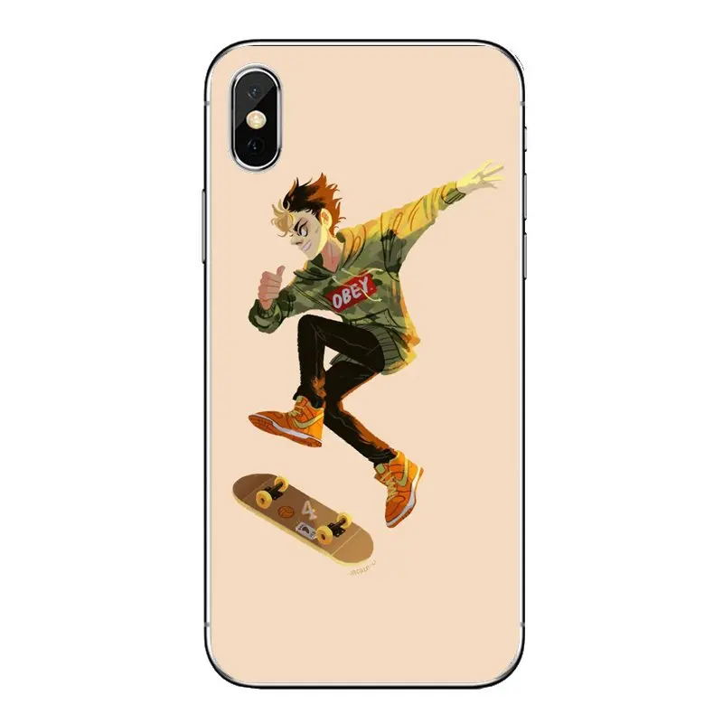 Karasuno High nissinoya Yuu Haikyuu мягкие прозрачные чехлы для Huawei Honor 8 8C 8X 9 10 7A 7C Mate 20 Lite Pro P Smart Plus